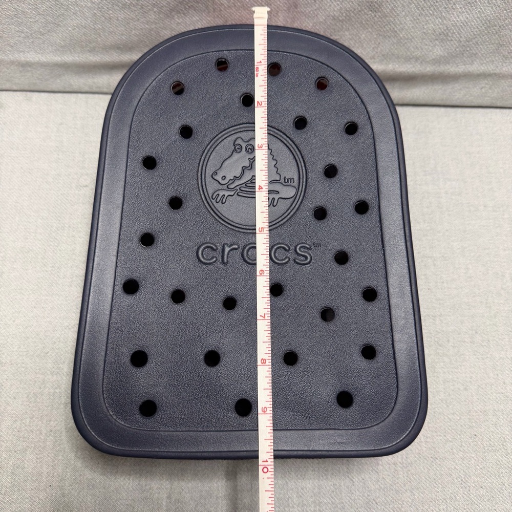 CROCS Navy Blue Mini Backpack with Red Strap - Picture 8 of 11